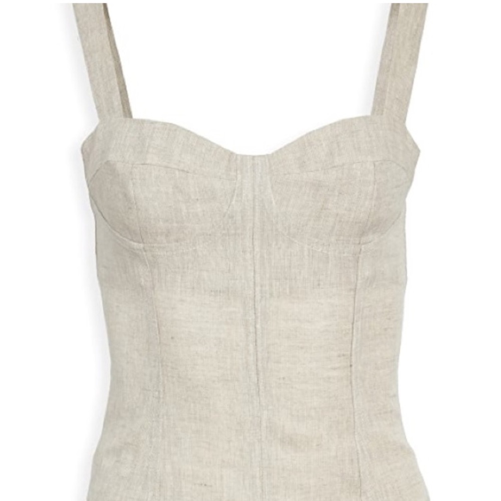 Reformation Libra Top in Oatmeal